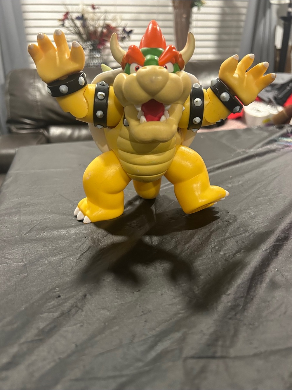 Jakks Pacific World of Nintendo Bowser 6" Action Figure 2014 Loose Mario - Picture 2 of 9